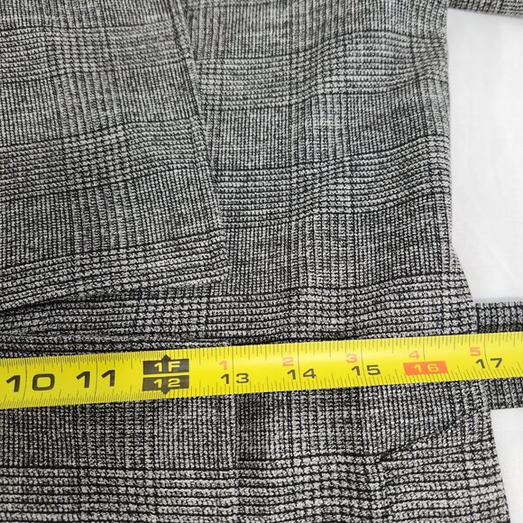 Allsaints Check Print Single Button Tie Waist Trench Coat - Picture 15 of 15